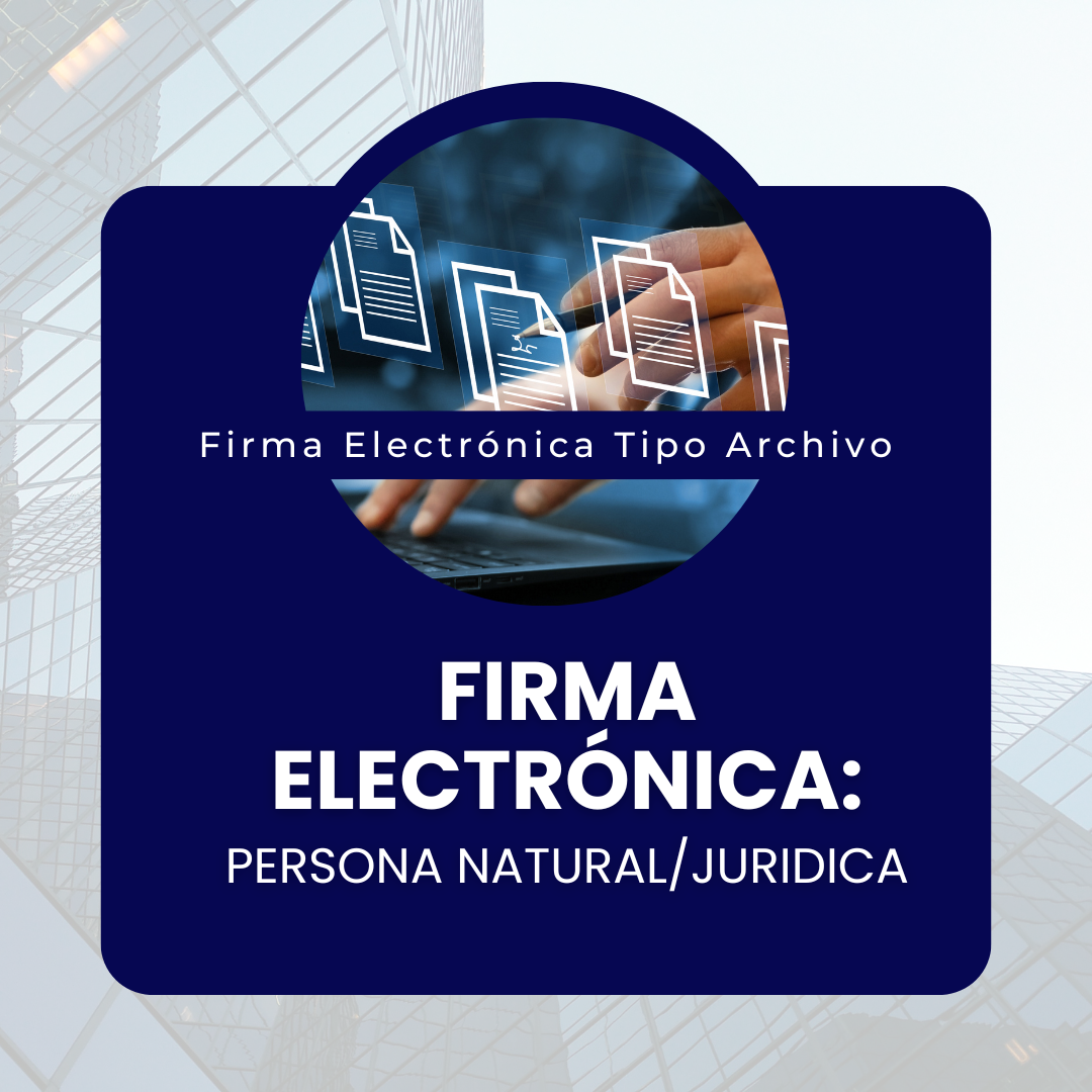 FIRMA ELECTRONICA
