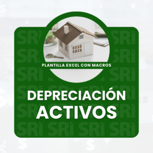 Plantilla - Depreciación de activos