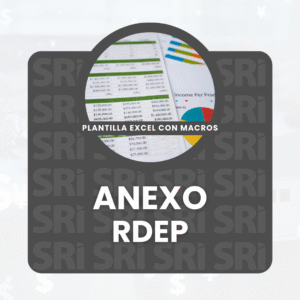 Plantilla - Anexo RDEP